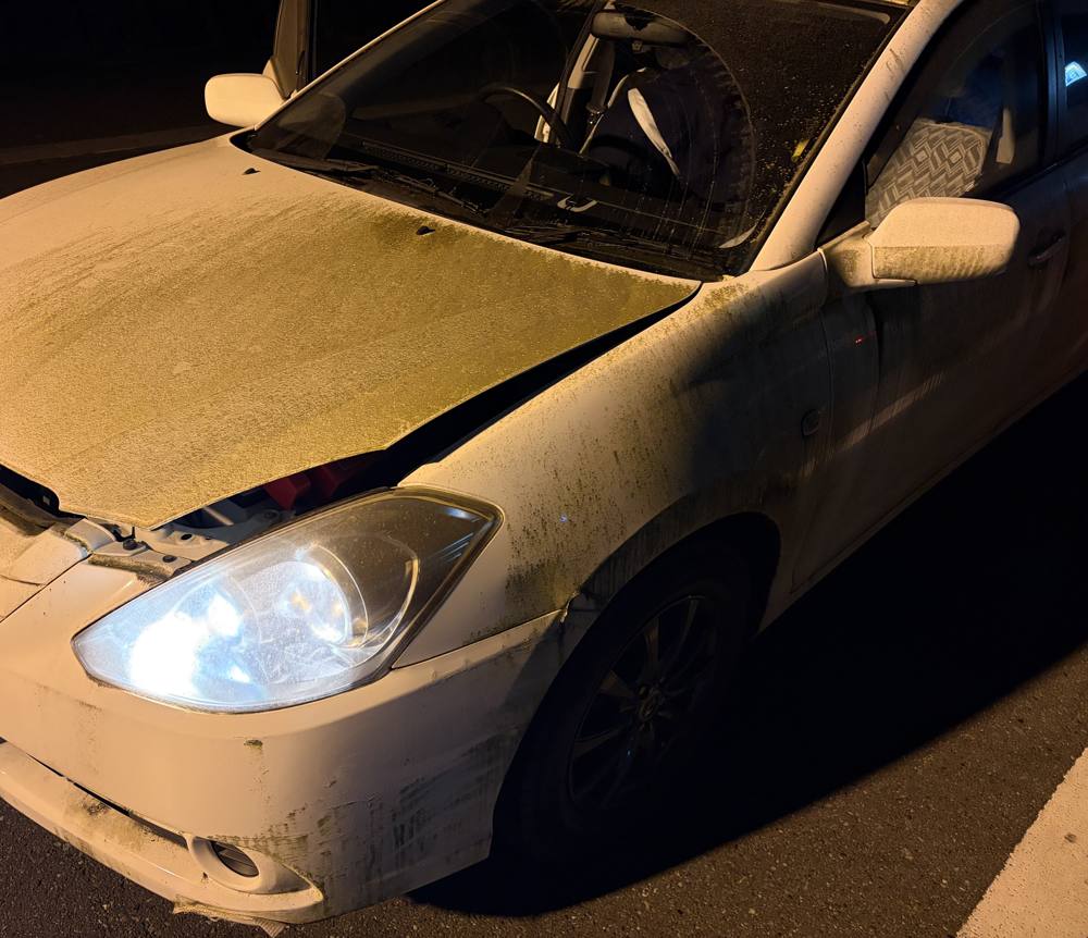 長期放置で汚れ、動かなくなったお車